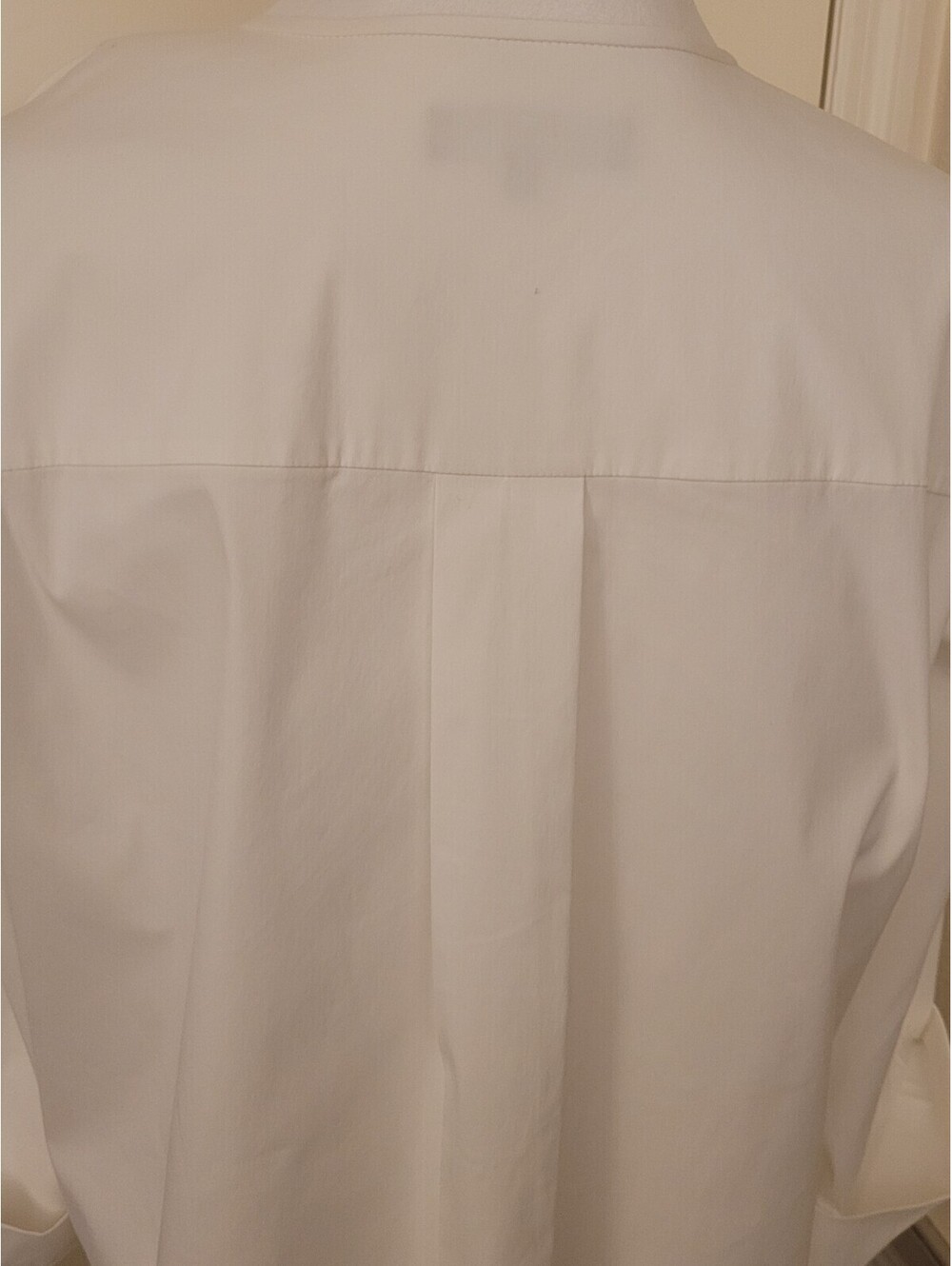 Lafayette 148 New York White Embroidered Chrysler Building Tunic Top Woman's Md - Picture 5 of 9